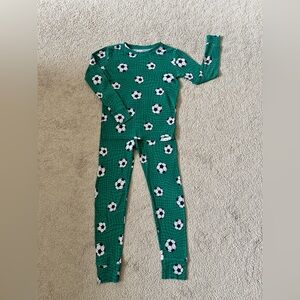 GAP Kids Boys Long Sleeve 2 Pc Pajamas Set Size 10 Snug Fit organic cotton